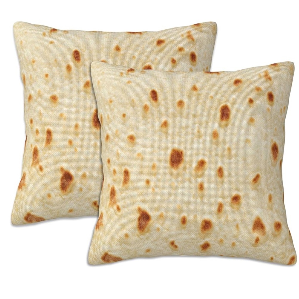 New Throw Pillow Covers Tortilla Pillow Covers 18x18
Inch Set of 2 Throw Pillows